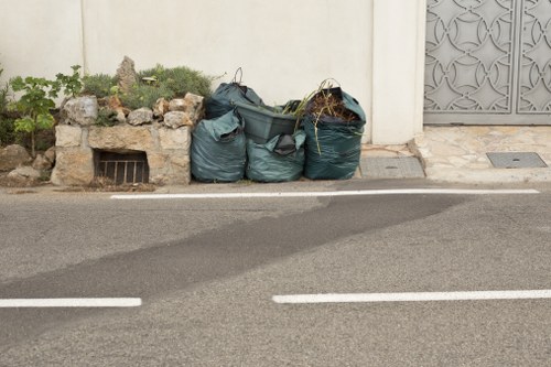 Professional team managing office clearance in Acton