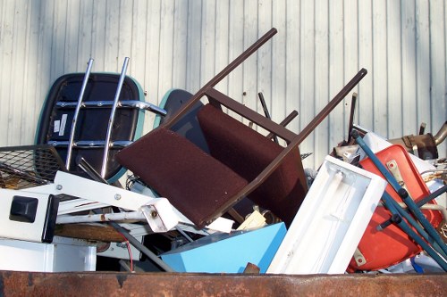 Acton business waste removal team at work