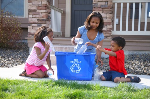 Eco-friendly waste clearance process in Acton