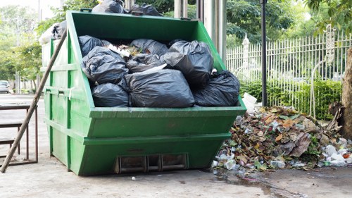Eco-friendly flat clearance methods in Acton